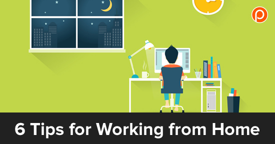 6 Tips for working from home