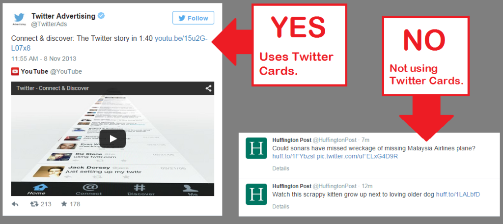 Twitter Cards - using and not using