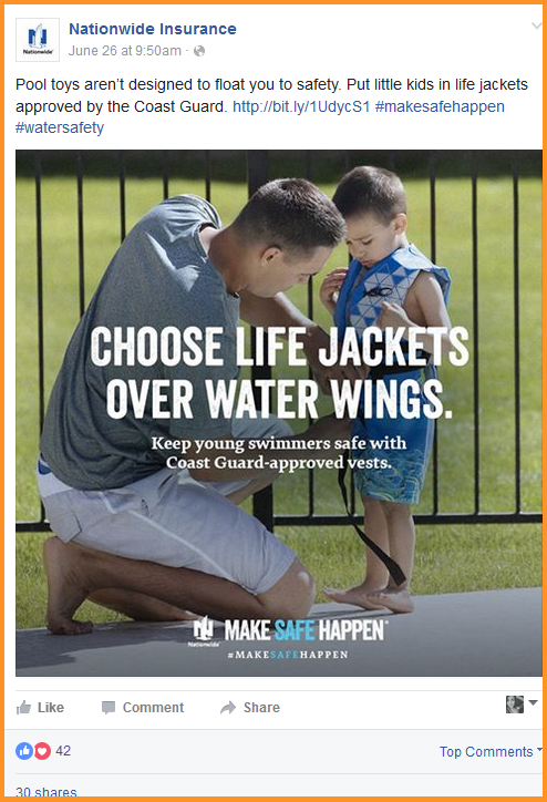 visual conent superimposed text