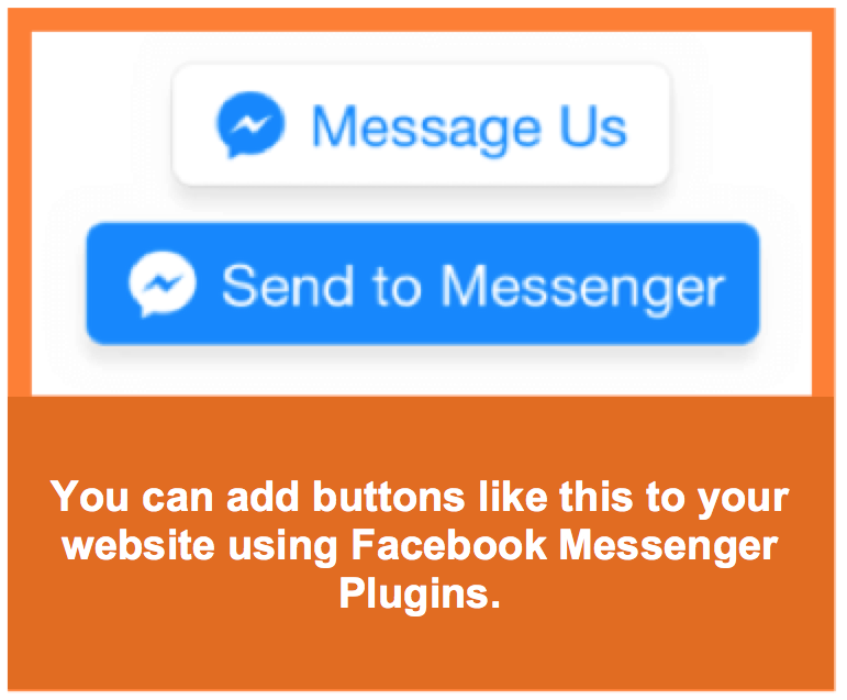 Facebook chatbot buttons