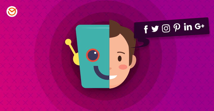 being social online