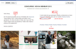 concurso novia menbur