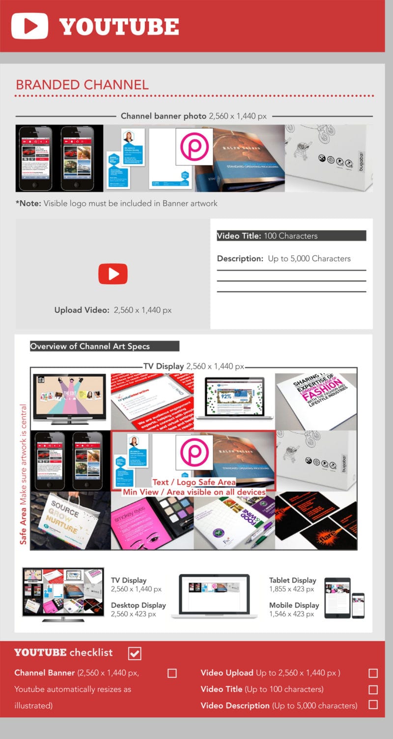 Youtube tamaños de imágenes - Postcron
