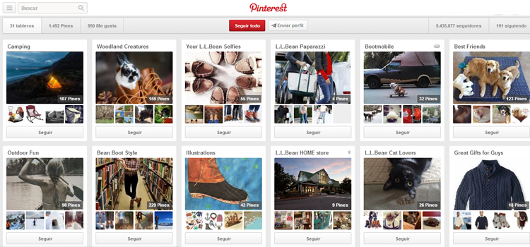 LLBEAN PINTEREST