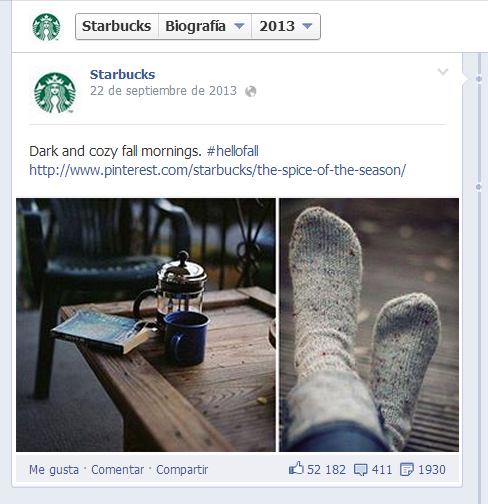 STARBUCKS FACEBOOK