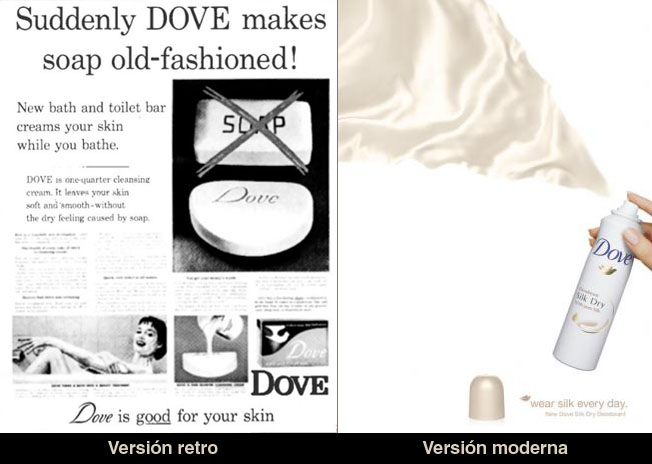 Dove-ad-campaing-retro-modern