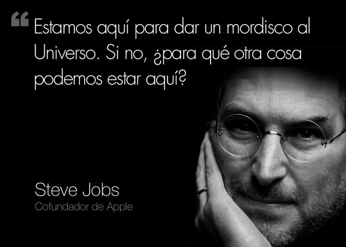 Steve-Jobs-frase-mordisco-universo