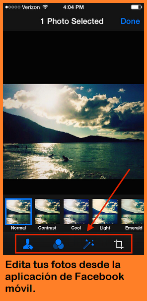 Descubre funciones de Facebook, Twitter y LinkedIn