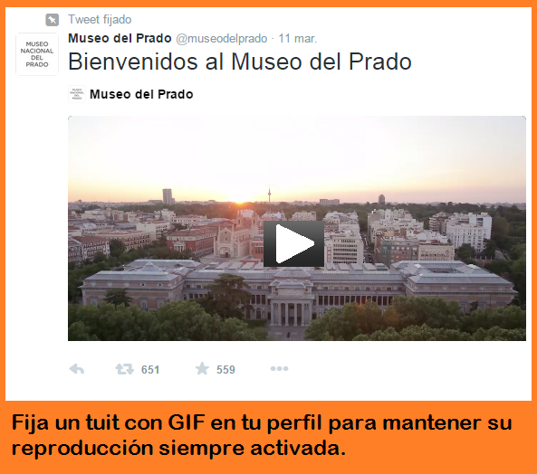 Funciones de Facebook, Twitter y LinkedIn