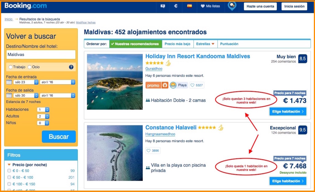 Growth Hacking Booking