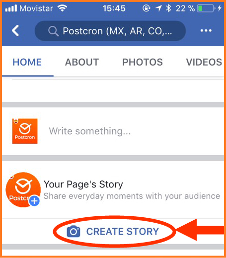 Facebook-Stories
