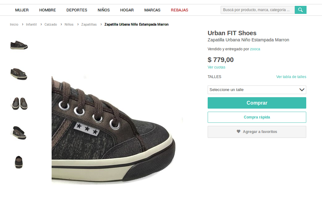 Coloca toda la información importante en una página. Ejemplo