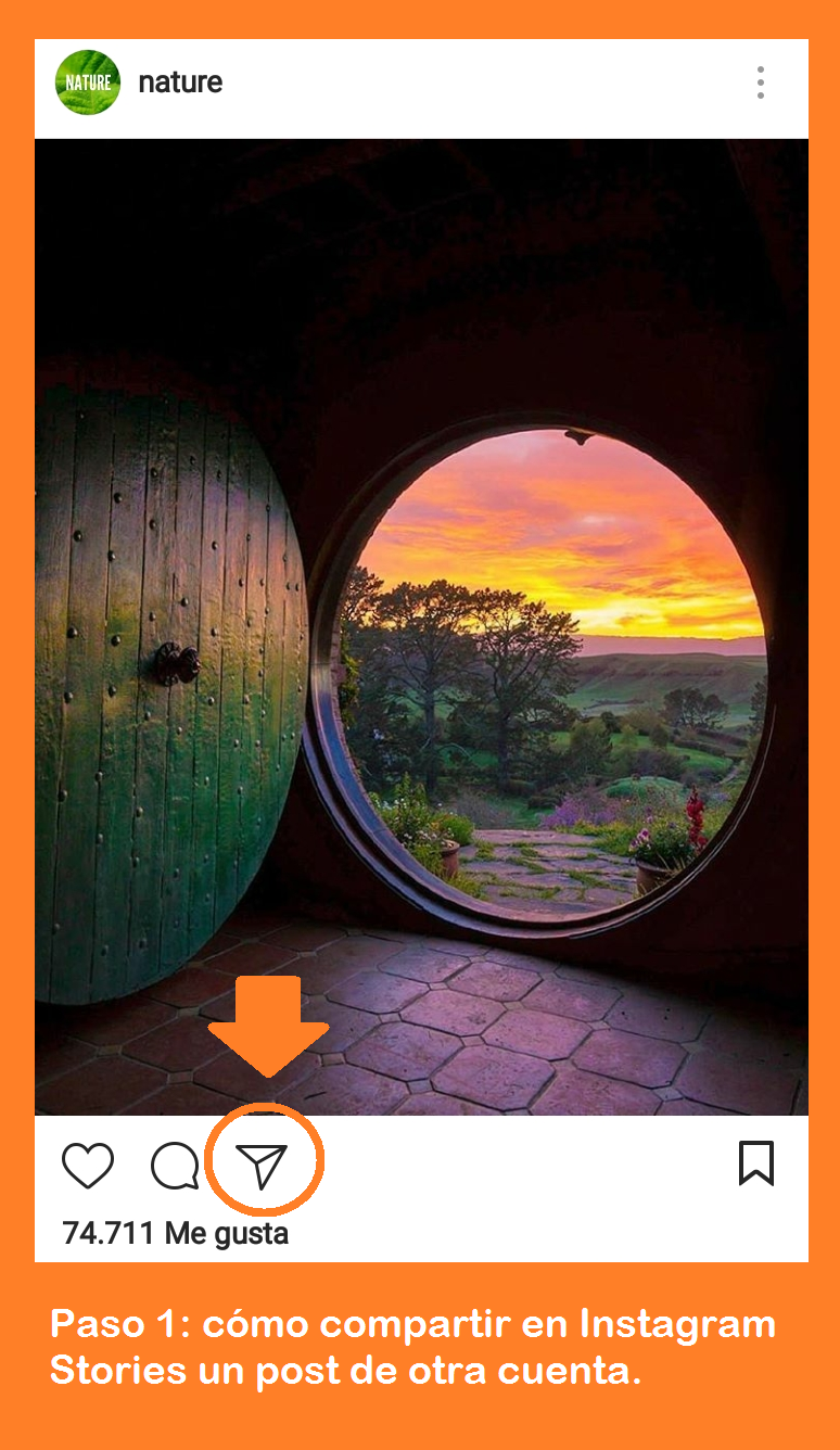 Aprende cómo compartir en Instagram Stories un post de otra cuenta