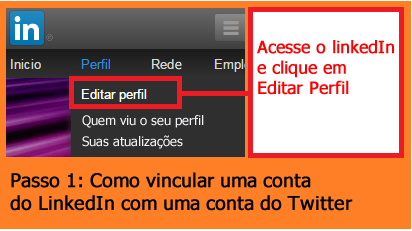 linkedin e estatísticas do twitter