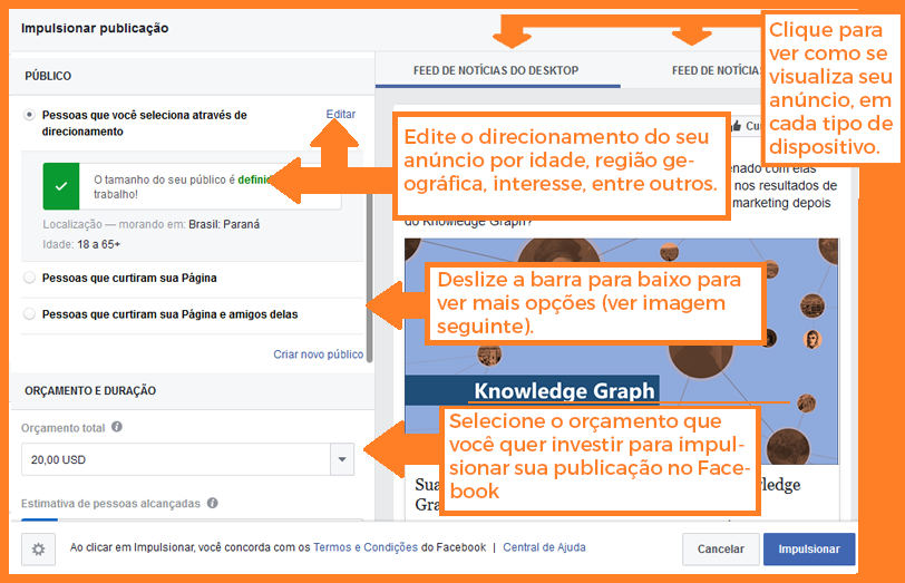 faceook para negocios locais