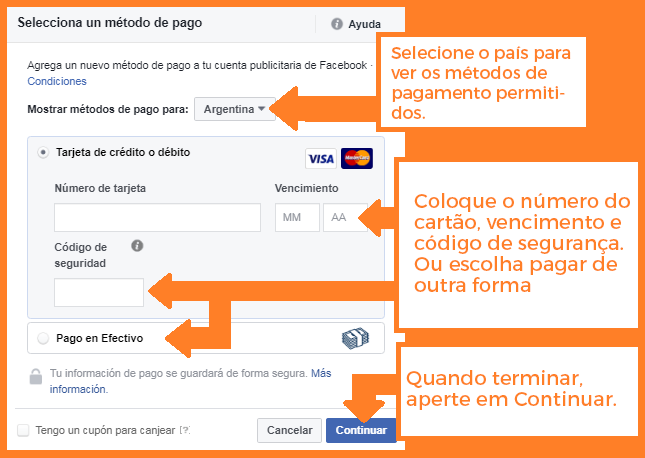faceook para negocios locais